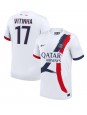 Paris Saint-Germain Vitinha #17 Bortedrakt 2024-25 Korte ermer